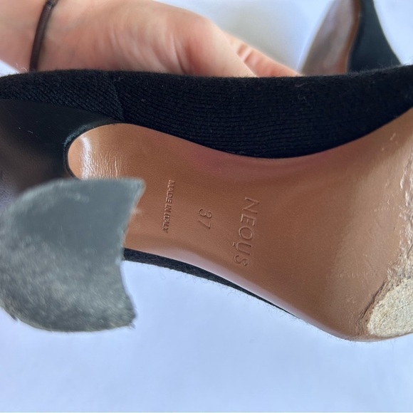 Neous Ran Knit Wool Ankle Boots - Picture 8 of 13